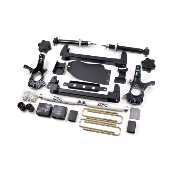 Zone Offroad 6.5" IFS System Lift Kit 2007-2013 Silverado/Sierra 1500 4WD