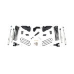 Zone Offroad 6.5" Radius Arm Drop Brackets Lift Kit 2013-2017 Ram 3500 (DIESEL)
