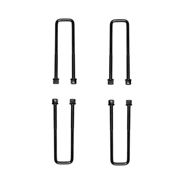 Zone Offroad Automotive Axle U-Bolt Kit 3-4 X 3-1-4 X 15-1-2-Square (Universal Fit)
