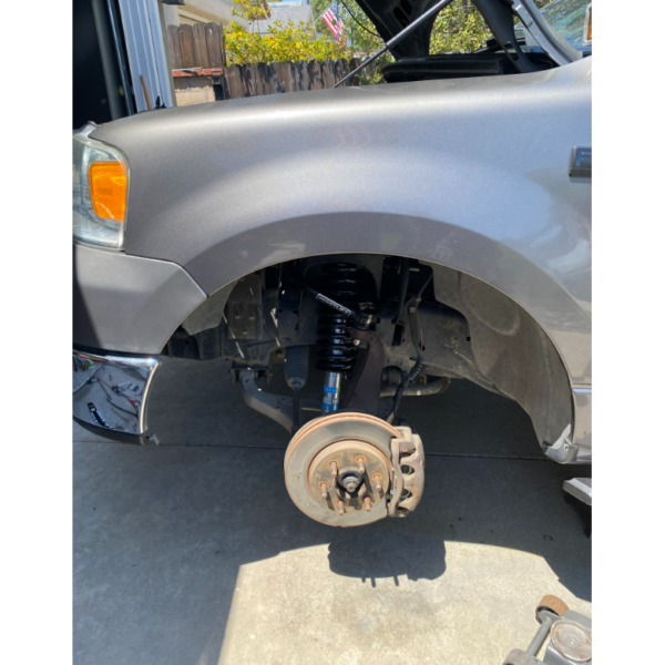 Bilstein 5100 0-2″ Lift Front Assembled Coilovers with OE Springs and rear Bilstein 5100 Shocks for 2004-2008 Ford F-150 4WD/2WD customer review image