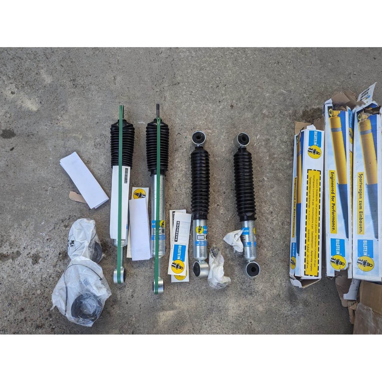 Bilstein 5100 0.87-2.5″ Front and 0-1″ Rear Lift Shocks for 2008-2022 Toyota Sequoia customer review image
