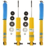 Bilstein 4600 Front & 0-1″ Rear Lift Shocks for 92-’99 GMC C1500 Suburban 2WD