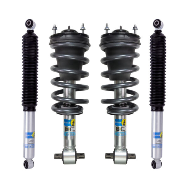 BILSTEIN 5100 0-1.8″ FRONT LIFT ASSEMBLED COILOVERS WITH OE REPLACEMENT COILS AND REAR SHOCKS FOR 2015-2020 CHEVY TAHOE