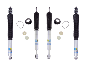 Bilstein B8 5100 (Ride Height Adjustable) 0-2.3 Front and 0-1 Rear Lift Shocks for 2022-2025 Toyota Tundra (Heavy Load – 500 lb)