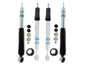 Bilstein 5100 0-2.5" Lift Adjustable Front Rear Shocks for 2003-2009 4Runner, FJ Cruiser