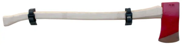 Quick Fist Rubber Clamp - 1 Inch to 2-1:4 Inch Clamping Diameter (Set of 2) - axe clamped to a truck