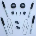 RCD 3" Dodge Lift Kit with Bilstein 5100 shocks for Ram 2500 8 lug 4WD