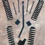 RCD 4″ Suspension system / Lift Kit for Jeep Wrangler TJ 2007-2011