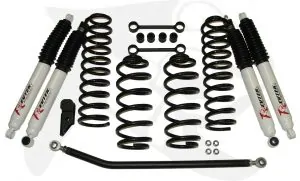 Revtek 3 inch Suspension Lift Kit with Coils for 2007-2014 Jeep Wrangler JK