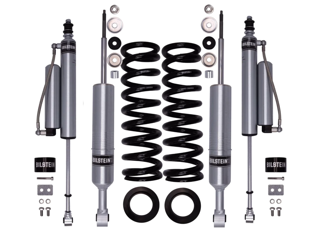 Bilstein 0-2.5" Front 6112 + Rear 0-1.5" 5160 Lift Kit for 2005-2015 Toyota Tacoma