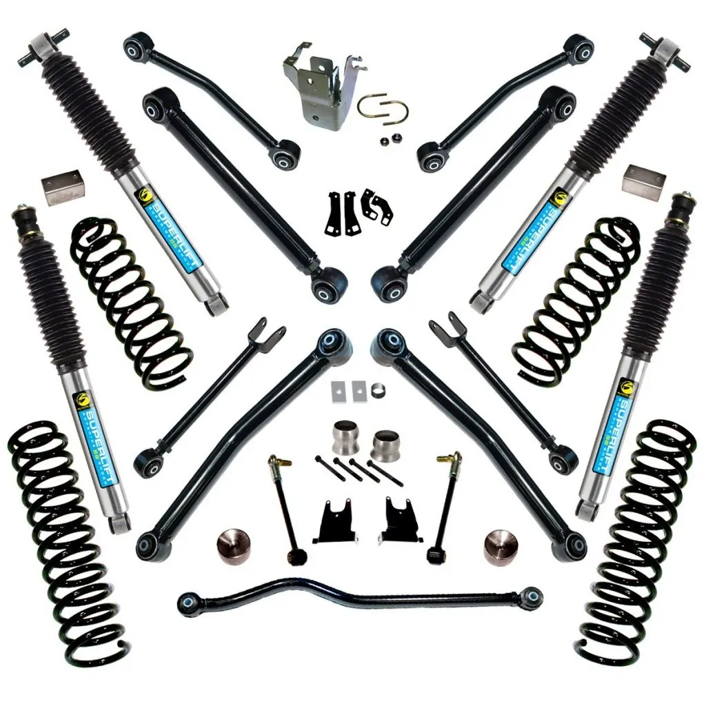 SuperLift 4 inch Lift Kit with Bilstein Shocks for 2007-2015 Jeep JK 2 Door K996B