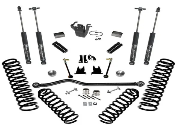 SuperLift 4" Suspension Lift Kit for 2012-2018 Jeep Wrangler JK - 2 Door