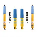 98-'04 NISSAN Frontier 4WD Bilstein 4600 0-3" Front & 0-2" Rear Lift Shocks