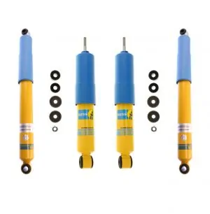 98-'04 NISSAN Frontier 4WD Bilstein 4600 0-3" Front & 0-2" Rear Lift Shocks