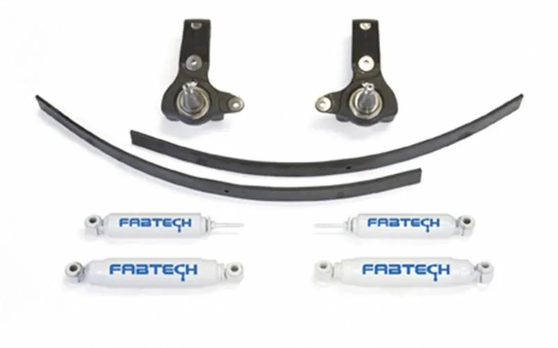 Fabtech 3 inch Lift Kit for 1995-2004 Toyota Tacoma 5 lug Only