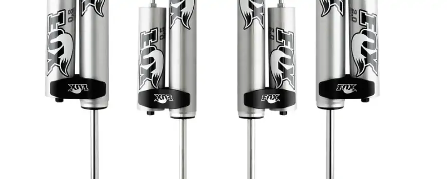 Fox 4-6 Front 4-6 Rear Lift Reservoir Shocks for Jeep Wrangler JK 2007-2018