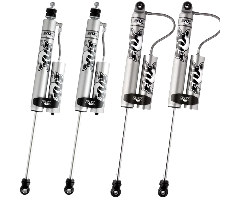 Fox 4-6" Front 4-6" Rear Lift Shocks for Hummer H2 03-09 4WD