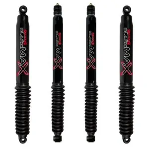 00-06 Chevy Tahoe 4WD 5-6" Fr 3-6" Rear Lift Skyjacker Black MAX Shocks