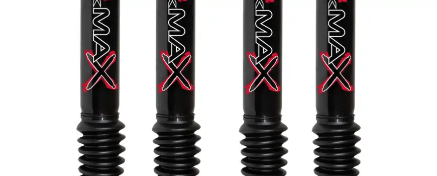 77-87 Chevy-GMC 2500 Pickup 4WD 6-8 Fr 4.5-10 Rear Lift Skyjacker Black MAX Shocks