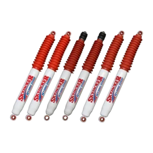 94-01 Dodge Ram 1500 4WD 2-3" Quad Front and 1-5" Rear Lift Skyjacker Shocks