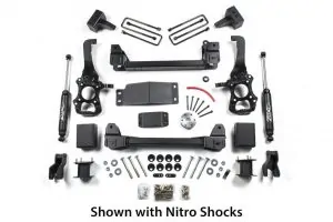 Zone Offroad 4" Strut Spacer Lift Kit 2015-2016 Ford F-150 4WD