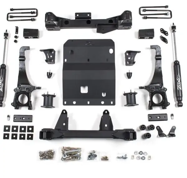 Zone Offroad 4" Strut Spacers Lift Kit 2016 Toyota Tacoma 4WD