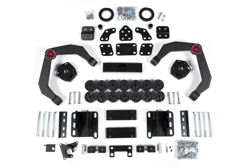 Zone Offroad 4" UCA & Body Lift Kit 2006-2008 Dodge Ram 1500