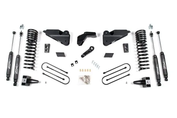 Zone Offroad 5.5" Radius Arm Drop Brackets Lift Kit 2013-2017 Ram 3500 (GAS)