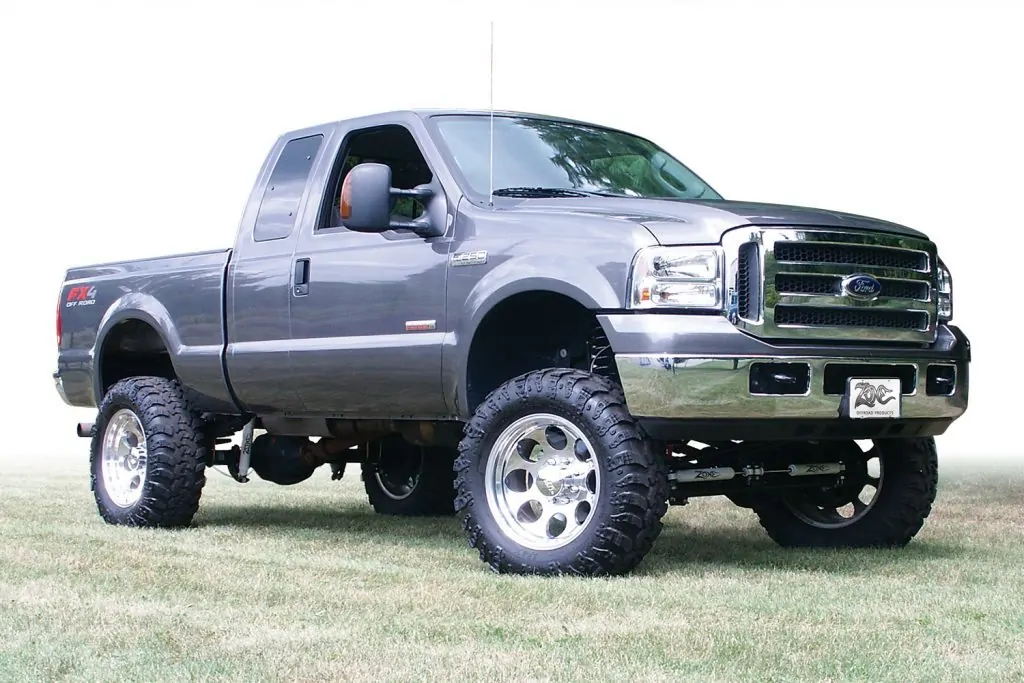 Zone Offroad 6" Coil Springs Lift Kit 2005-2007 Ford F250/F350