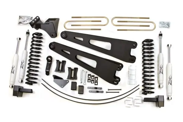 Zone Offroad 6" Coil Springs Lift Kit 2005-2007 Ford F250/F350