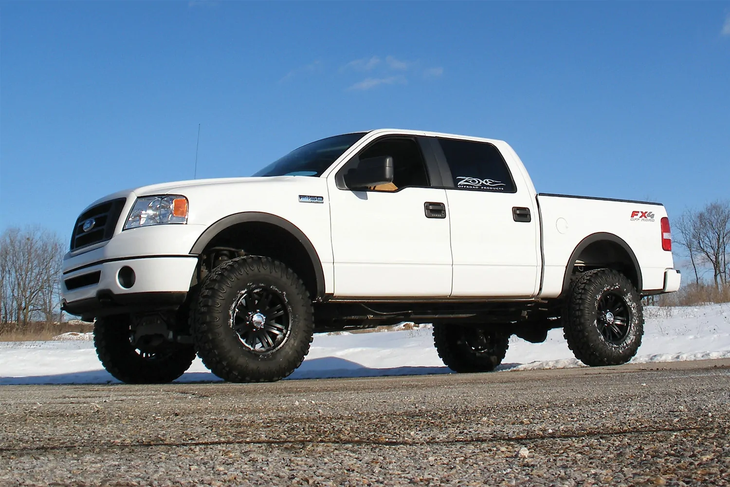 Zone Offroad 6" IFS System w/Upper Strut Mounts Lift Kit 2004-2008 Ford F150 4WD