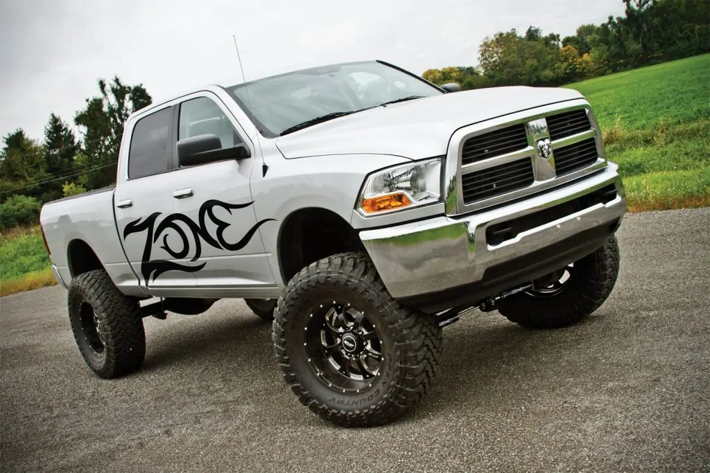 Zone Offroad 8" Coil Springs Lift Kit 2009-2013 Dodge Ram 2500/3500