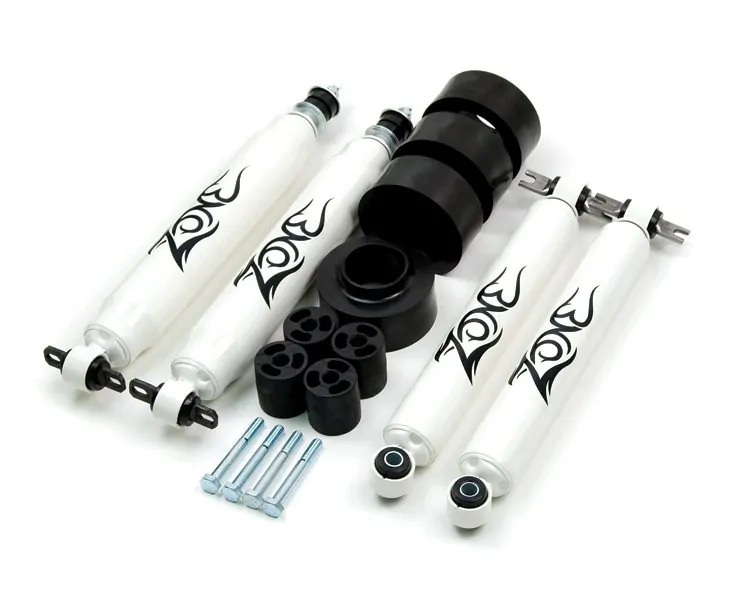 Zone Offroad 1-3/4" Coil Spacers Lift Kit 1997-2006 Jeep TJ