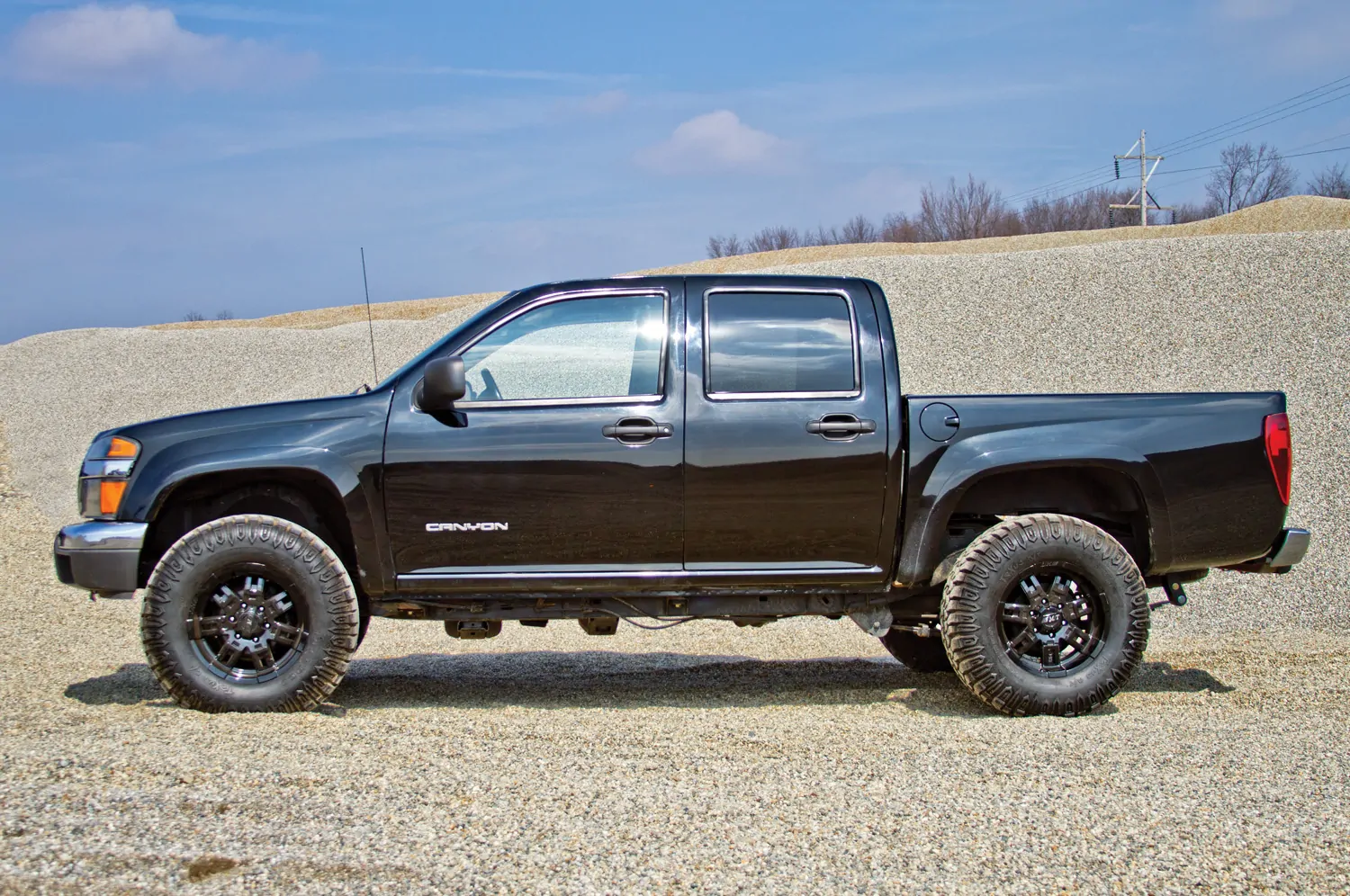 Zone Offroad 3-1/2" Torsion Bar Keys & leveling+body lift kit 2004-2012 Colorado/Canyon
