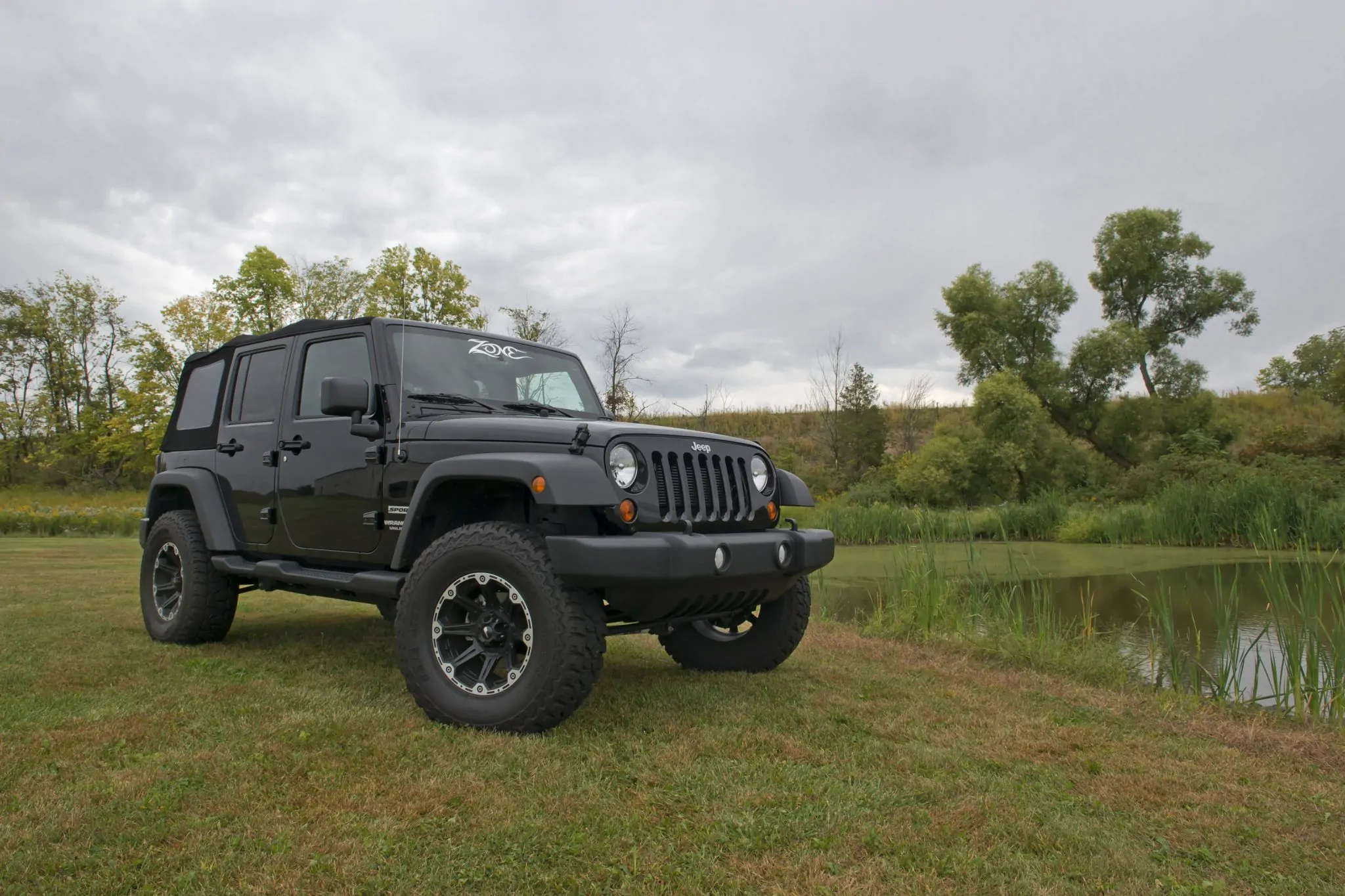 Zone Offroad 3" Coil Springs Lift Kit 2007-2017 Jeep Wrangler JK