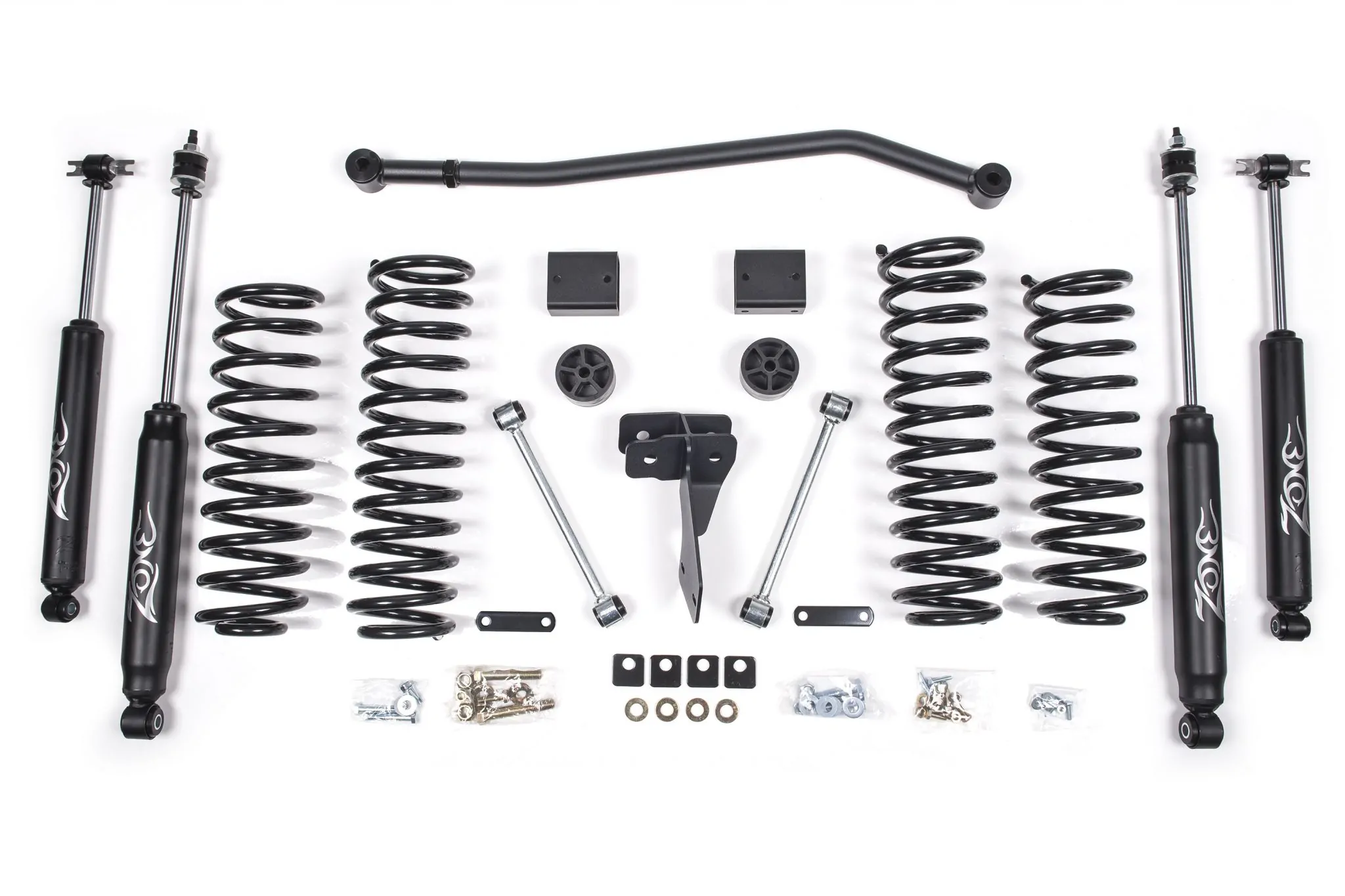 Zone Offroad 4" Coil Springs 2007-2017 Jeep Wrangler JK