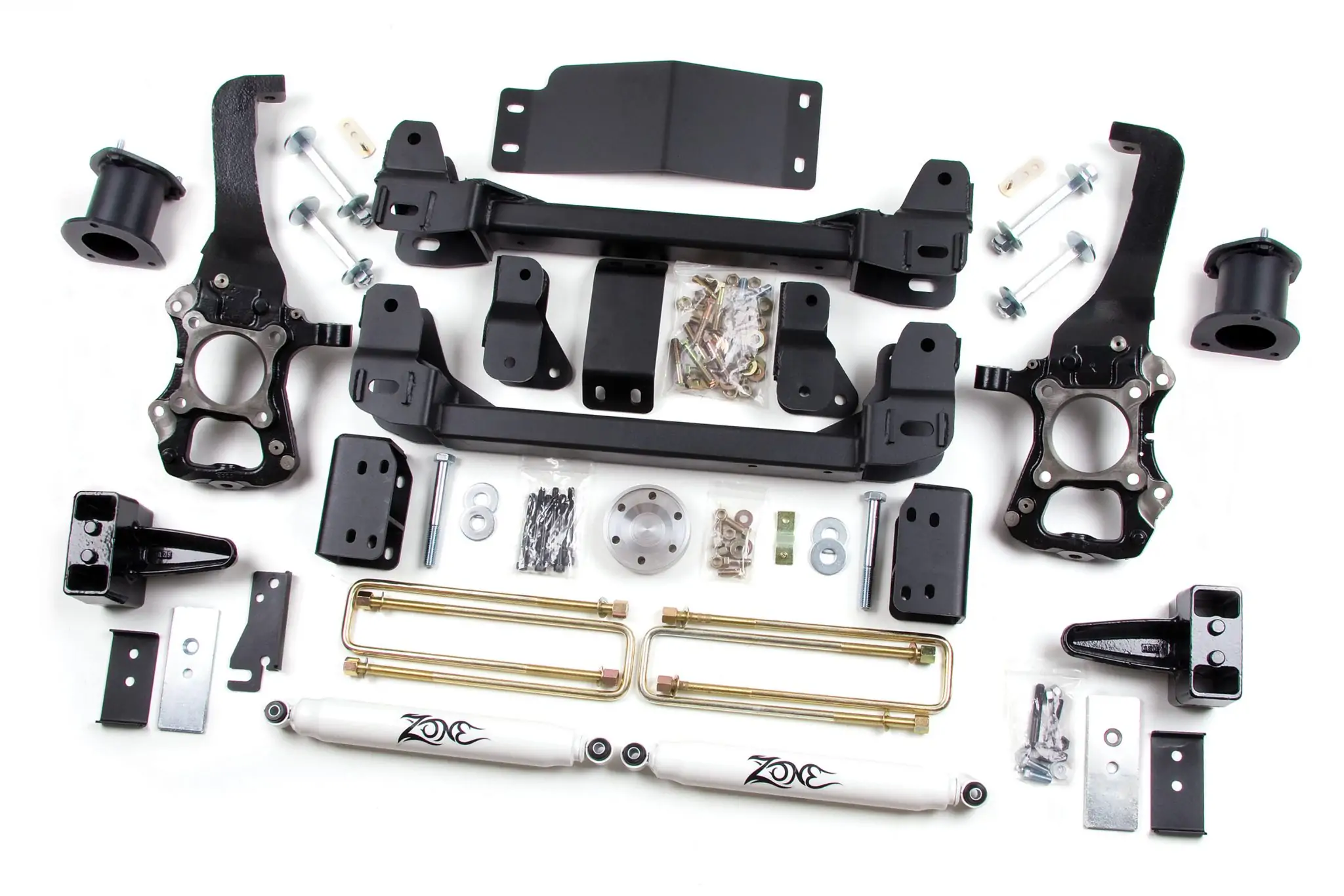 Zone Offroad 4" Strut Spacer 2014 Ford F150 4WD
