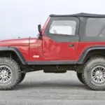 Zone Offroad 4.25" Coil Springs & leveling+Body Lift Kit 1997-2006 Jeep Wrangler TJ