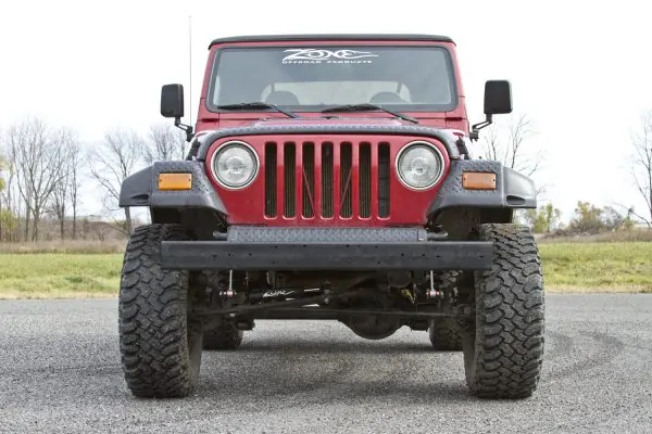 Zone Offroad 4.25" Coil Springs & leveling+Body Lift Kit 1997-2006 Jeep Wrangler TJ