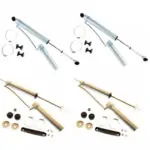 99-'06 Chevy/GMC Silverado 1500/Sierra 1500 4WD Bilstein 5160 4" Front & 0-2" Rear Lift Shocks
