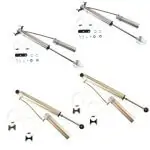 Bilstein 5160 4-6" Front & 3-5" Rear Lift Shocks 11-'17 Chevy/GMC Silverado 2500 HD/Sierra 2500 HD 4WD