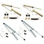 Bilstein 5160 6" Front & 5" Rear Lift Shocks 00-'06 Chevy Suburban 1500 4WD