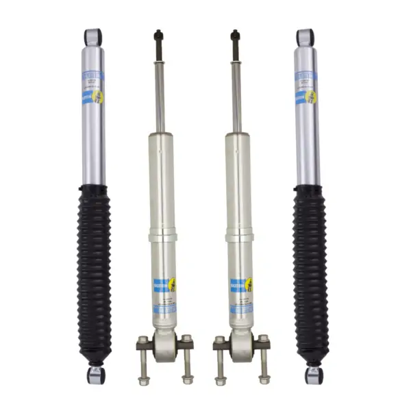 Bilstein 5100 0-2 Front and 0-1 Rear Lift Shocks 2014 Ford F-150 4WD