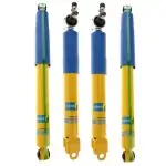 Bilstein 4600 Front & Rear Shocks for 11-'16 Chevy Silverado 2500HD/3500HD 4WD