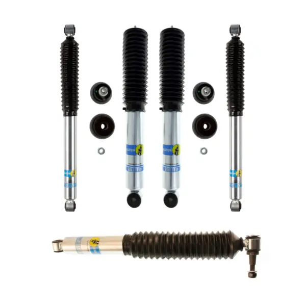 Bilstein 5100 0-2.5 Front and 4600 Rear Lift Shocks +Stabilizer for 03-09 HUMMER H2