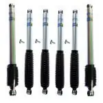 Bilstein 5100 4-6" Lift Quad Front Gas Shock Set 99-04 Ford F-350 Super Duty 4WD