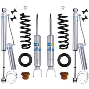 Bilstein 6112 0-2.75" Front 5160 0-1" Rear Lift Shocks 11-'18 RAM 1500 4WD