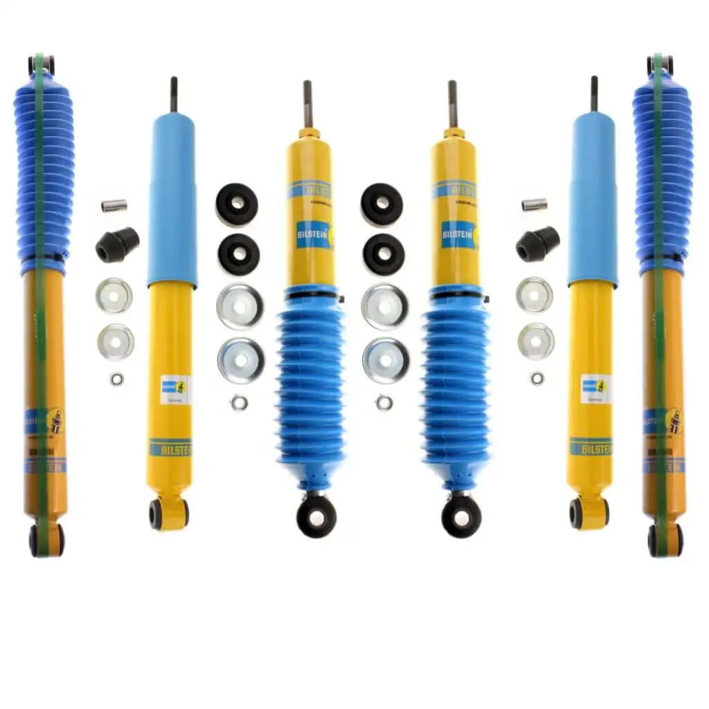 Bilstein 4600 Quad Front & Rear Shocks for 80-'96 FORD F-150 4WD