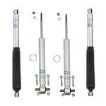 Bilstein 5100 0-2'' Front & 0-1'' Rear Lift Shocks for 15-’17 FORD F150 2WD