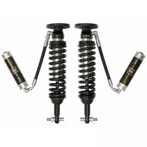 ICON Front Remote Reservoir Coil Over Shock Kit for 2014 Ford F150 4WD
